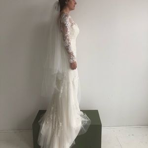 melissa sweet long sleeve wedding dress